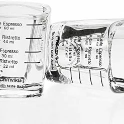 Wholesale π BCnmviku Espresso Shot Glasses Measuring Cup Liquid Heavy Glass For Baristas 2oz For Single Shot Of Ristrettos (2 Pack) 2 Pack-red π 18 Wholesale π BCnmviku Espresso Shot Glasses Measuring Cup Liquid Heavy Glass For Baristas 2oz For Single Shot Of Ristrettos (2 Pack) 2 Pack-red π -Goblets & Chalices Sales Store 41YF5gbjrL. AC