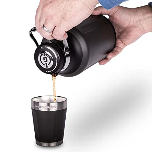 New 𧨠GrowlerWerks Element Vacuum-Insulated Growler UPint Low Bundle β Includes Stainless Steel Growler, Two UKeg Tungsten 10 Oz. Tumblers β For Cold Brews, Beer, Soda, Seltz β€οΈ 4 New 𧨠GrowlerWerks Element Vacuum-Insulated Growler UPint Low Bundle β Includes Stainless Steel Growler, Two UKeg Tungsten 10 Oz. Tumblers β For Cold Brews, Beer, Soda, Seltz β€οΈ - Image 2