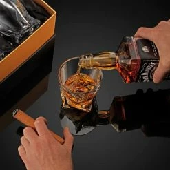 Flash Sale ✨ Venero London VENERO Crystal Whiskey Glasses, Set Of 4 Rocks Glasses In Satin-Lined Gift Box - 10 Oz Old Fashioned Lowball Bar Tumblers For Drinking Bourbon, Scotch Whisky, Cocktails, Cognac ✨ 13 Flash Sale ✨ Venero London VENERO Crystal Whiskey Glasses, Set Of 4 Rocks Glasses In Satin-Lined Gift Box - 10 Oz Old Fashioned Lowball Bar Tumblers For Drinking Bourbon, Scotch Whisky, Cocktails, Cognac ✨ -Goblets & Chalices Sales Store 41ZFHLPihPL