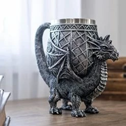 Wholesale π Cottage Garden Dragon Antique Silver 14 Ounce Stainless Steel Insert Goblet Chalice Mu βοΈ 14 Wholesale π Cottage Garden Dragon Antique Silver 14 Ounce Stainless Steel Insert Goblet Chalice Mu βοΈ -Goblets & Chalices Sales Store 41ZK5mQNjFL