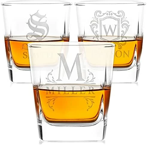 Cheap π€© Amazing Items Set Of 4 - Whiskey Gifts For Men, Personalized Whiskey Glasses W/ Name & Initial - 9 Designs - 9 Oz, Limited Edition Monogrammed Rocks Glasses For Whiskey, Bourbon, Engraved Scotch Glasses - Dad Gif π― 11 Cheap π€© Amazing Items Set Of 4 - Whiskey Gifts For Men, Personalized Whiskey Glasses W/ Name & Initial - 9 Designs - 9 Oz, Limited Edition Monogrammed Rocks Glasses For Whiskey, Bourbon, Engraved Scotch Glasses - Dad Gif π― - Image 9