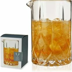 Hot Sale 🥰 Viski Cocktail 23 Oz. Crystal Pitcher Design Bartending Barware Essentials, Pedestal Mixing Glass ✨ -Goblets & Chalices Sales Store 41eJLyhczML. AC