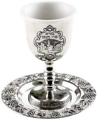 Coupon 🧨 MASORET 4.7 Inches. Kiddush Cup With “Boreh Peri Hagefen” Inscription Set 2 ⭐ 5 Coupon 🧨 MASORET 4.7 Inches. Kiddush Cup With “Boreh Peri Hagefen” Inscription Set 2 ⭐ - Image 3