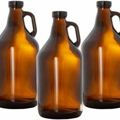 Flash Sale π₯° Barcaloo Glass Growlers For Beer, 2 Pack With Funnel - 64 Oz Growler Set With Lids - Great For Home Brewing, Kombucha & More π 19 Flash Sale π₯° Barcaloo Glass Growlers For Beer, 2 Pack With Funnel - 64 Oz Growler Set With Lids - Great For Home Brewing, Kombucha & More π -Goblets & Chalices Sales Store 41gxaZP8yUL. AC