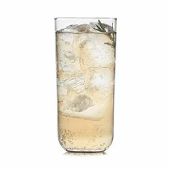 Promo ❤️ Libbey Polaris 16-Piece Tumbler And Rocks Glass Set, Axis Rocks (15 Oz) 🔔 -Goblets & Chalices Sales Store 41hMP3QG6RL