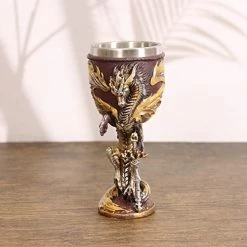 Outlet π― OTARTU Medieval Flame Dragon Chalice Goblet,Dungeons & Dragons Game Gift 7 Oz β 12 Outlet π― OTARTU Medieval Flame Dragon Chalice Goblet,Dungeons & Dragons Game Gift 7 Oz β -Goblets & Chalices Sales Store 41iwlf8QHnL