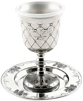 Coupon 🧨 MASORET 4.7 Inches. Kiddush Cup With “Boreh Peri Hagefen” Inscription Set 2 ⭐ 9 Coupon 🧨 MASORET 4.7 Inches. Kiddush Cup With “Boreh Peri Hagefen” Inscription Set 2 ⭐ - Image 7