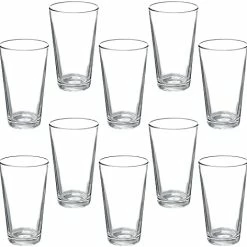 Cheapest 😉 DISCOUNT PROMOS 10 Personal Mixing Glasses Set, 20 Oz. - Pub Glass, Thick Base - Clear - Custom - Clear 🥰 -Goblets & Chalices Sales Store 41jVaWWwbL. AC