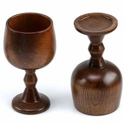 Brand new 𧨠TBWHL Hand-made Jujube Wooden Wine Goblet Drinking Cup 5oz (150ml) ⨠9 Brand new 𧨠TBWHL Hand-made Jujube Wooden Wine Goblet Drinking Cup 5oz (150ml) ⨠-Goblets & Chalices Sales Store 41menXuBlgL