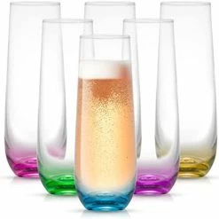 Cheap π JoyJolt HUE Stemless Wine Glass Set. Large 15 Oz Stemless Wine Glasses Set Of 6. Short Wine Tumblers For White Wine Glasses, Red Wine Glasses, Water Glasses, No Stem Margarita Glasses, Colored Tumbler π 16 Cheap π JoyJolt HUE Stemless Wine Glass Set. Large 15 Oz Stemless Wine Glasses Set Of 6. Short Wine Tumblers For White Wine Glasses, Red Wine Glasses, Water Glasses, No Stem Margarita Glasses, Colored Tumbler π -Goblets & Chalices Sales Store 41nfvKzp5 L. AC