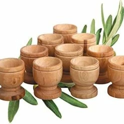 Flash Sale 💯 THE JERUSALEM GIFT SHOP SINCE 2004 Communion Cups - The Lord's Supper - Olive Wood Bread Tray With Two Small 3 Inch Olive Wood Cups And In Gift Bag ❤️ -Goblets & Chalices Sales Store 41ntdV17NZL. AC