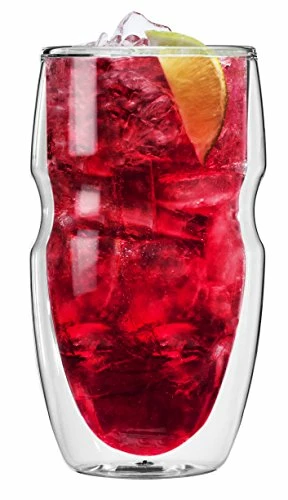 Buy π€© Ozeri Serafino Double Wall Insulated Iced Tea And Coffee Glasses, 16-Ounce, Set Of 6 π 6 Buy π€© Ozeri Serafino Double Wall Insulated Iced Tea And Coffee Glasses, 16-Ounce, Set Of 6 π - Image 4