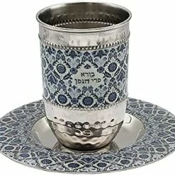 Cheap ✔️ Emanuel Kiddush Cup Set Stainless Steel And Colorful Enamel For Shabbat And Yom Tov (Mosaic CT-11) ⌛ 12 Cheap ✔️ Emanuel Kiddush Cup Set Stainless Steel And Colorful Enamel For Shabbat And Yom Tov (Mosaic CT-11) ⌛ -Goblets & Chalices Sales Store 41q9Q3QKqXL. AC