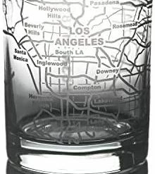 Best Pirce 🌟 Greenline Goods Whiskey Glasses - 10 Oz Tumbler For San Francisco Lovers (Single Glass) - Etched With San Francisco Map - Old Fashioned Rocks Glass San Francisco, Ca ❤️ -Goblets & Chalices Sales Store 41rUbQvRqeL. AC