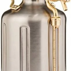 Cheap 🔔 GrowlerWerks UKeg Carbonated Growler-Great Gift For Beer Lovers, 64 Oz, Stainless St 👍 -Goblets & Chalices Sales Store 41rn8W0w XL. AC