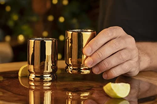 Wholesale β€οΈ Old Southern Brass The Original 50 Caliber Brass Ceramic Shot Glasses - Set Of 2 - American Owned & Operated - LIFETIME G π€© 5 Wholesale β€οΈ Old Southern Brass The Original 50 Caliber Brass Ceramic Shot Glasses - Set Of 2 - American Owned & Operated - LIFETIME G π€© - Image 3