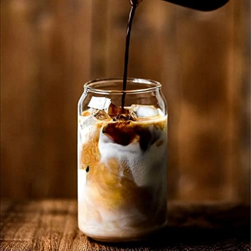 Deals π― Luxfuel 10 Pcs Set Glass Cups, 16oz Can Shaped Glass Cups Drinking Glasses , Beer Can Glasses, Iced Coffee Glasses, Cute Tumbler Cup, Ideal For Whiskey, Soda, Tea, Water, Gift Glass 6 Pack π 4 Deals π― Luxfuel 10 Pcs Set Glass Cups, 16oz Can Shaped Glass Cups Drinking Glasses , Beer Can Glasses, Iced Coffee Glasses, Cute Tumbler Cup, Ideal For Whiskey, Soda, Tea, Water, Gift Glass 6 Pack π - Image 2