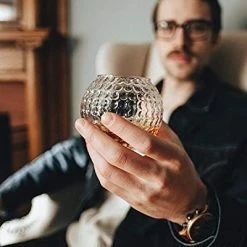 Best deal 😉 Gemsho Glass Golf Whiskey Glasses (Set Of 2), Unique And Funny Golf Gifts For Men And 👩 Women, Fun Rum Glasses, Old Fashioned ⌛ -Goblets & Chalices Sales Store 41wdhUzLoHS