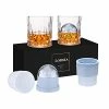 Coupon βοΈ LORSIA Whiskey Rocks Glass , Set Of 4 ( 2 Crystal Bourbon Glasses , 2 Round Big Ice Ball Molds ) In Gift Box - 10 Oz Old Fashioned Glasses For Scotch Cocktail Rum Cognac Vodka Liquor, Unique Gifts For Men βοΈ 1 Coupon βοΈ LORSIA Whiskey Rocks Glass , Set Of 4 ( 2 Crystal Bourbon Glasses , 2 Round Big Ice Ball Molds ) In Gift Box - 10 Oz Old Fashioned Glasses For Scotch Cocktail Rum Cognac Vodka Liquor, Unique Gifts For Men βοΈ -Goblets & Chalices Sales Store 41yUP4uaHhL