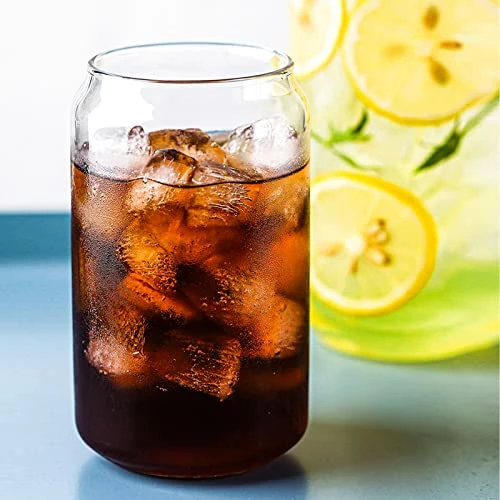 Deals π― Luxfuel 10 Pcs Set Glass Cups, 16oz Can Shaped Glass Cups Drinking Glasses , Beer Can Glasses, Iced Coffee Glasses, Cute Tumbler Cup, Ideal For Whiskey, Soda, Tea, Water, Gift Glass 6 Pack π 8 Deals π― Luxfuel 10 Pcs Set Glass Cups, 16oz Can Shaped Glass Cups Drinking Glasses , Beer Can Glasses, Iced Coffee Glasses, Cute Tumbler Cup, Ideal For Whiskey, Soda, Tea, Water, Gift Glass 6 Pack π - Image 6