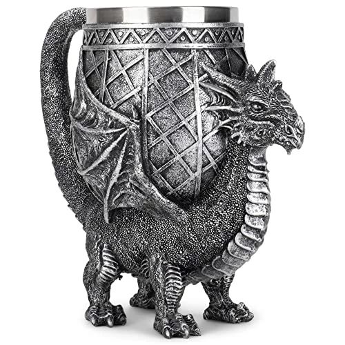 Wholesale π Cottage Garden Dragon Antique Silver 14 Ounce Stainless Steel Insert Goblet Chalice Mu βοΈ 3 Wholesale π Cottage Garden Dragon Antique Silver 14 Ounce Stainless Steel Insert Goblet Chalice Mu βοΈ