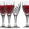 Best reviews of 🔥 Godinger Wine Glasses, Stemmed Glass Goblets - Dublin Crystal, Set Of 4 😉 -Goblets & Chalices Sales Store 515UbfHPG8L
