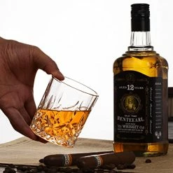 Coupon ✔️ LORSIA Whiskey Rocks Glass , Set Of 4 ( 2 Crystal Bourbon Glasses , 2 Round Big Ice Ball Molds ) In Gift Box - 10 Oz Old Fashioned Glasses For Scotch Cocktail Rum Cognac Vodka Liquor, Unique Gifts For Men ✔️ -Goblets & Chalices Sales Store 5169yIoMVbL