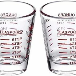 Wholesale π BCnmviku Espresso Shot Glasses Measuring Cup Liquid Heavy Glass For Baristas 2oz For Single Shot Of Ristrettos (2 Pack) 2 Pack-red π 15 Wholesale π BCnmviku Espresso Shot Glasses Measuring Cup Liquid Heavy Glass For Baristas 2oz For Single Shot Of Ristrettos (2 Pack) 2 Pack-red π -Goblets & Chalices Sales Store 516VAD1DY0L. AC
