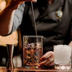 Discount 🔔 Mofado Crystal Cocktail Mixing Glass - 24oz 710ml - Thick Weighted Bottom - Premium Seamless Design - Professional Quality ⌛ -Goblets & Chalices Sales Store 51A7ULJl7ML