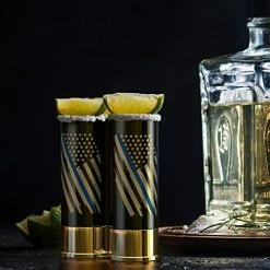 Hot Sale β Old Southern Brass 12 Gauge Shot Glasses Set Of 4 - Thin Blue Line Police Flag π 7 Hot Sale β Old Southern Brass 12 Gauge Shot Glasses Set Of 4 - Thin Blue Line Police Flag π -Goblets & Chalices Sales Store 51Af8fD1GpL