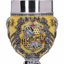 Cheapest 🌟 Nemesis Now Harry Potter Hufflepuff Hogwarts House Collectible Goblet, 1 Count (Pack Of 1), Yellow Silver 👏 -Goblets & Chalices Sales Store 51B4tKuEIvS