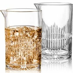 Cheapest π DEAYOU 2-Pack Cocktail Mixing Glass, 25 OZ Bar Mixing Pitcher, Crystal Mixer Glass For Stirring Drinks, Thick Walls, Seamless Glass Shaker With Weighted Bottom For Bartender, Home, Old Fashioned β 9 Cheapest π DEAYOU 2-Pack Cocktail Mixing Glass, 25 OZ Bar Mixing Pitcher, Crystal Mixer Glass For Stirring Drinks, Thick Walls, Seamless Glass Shaker With Weighted Bottom For Bartender, Home, Old Fashioned β -Goblets & Chalices Sales Store 51DqripauTL