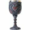 New ⌛ Alikiki Medieval Double Dragon Wine Goblet - Valentines Dungeons And Dragons Wine Chalice -7oz Stainless Steel Drinking Cup - Romantic Novelty Gothic Gift Party Idea Goblets Present For Girl Girlfriend Wife ⌛ -Goblets & Chalices Sales Store 51Dwx6FE1NL
