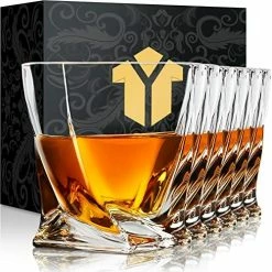 Flash Sale ❤️ KITNATS Old Fashioned Whiskey Glasses 10 OZ Rocks Glasses Set Of 4, Gift Box - Barware For Bourbon, Scotch, Rum Glasses, Whisky Cocktail Drinks For Men 👩 Women 🥰 -Goblets & Chalices Sales Store 51F5JpP4XuL. AC