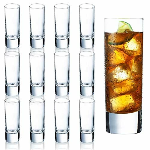Best Pirce β Farielyn-X Clear Heavy Base Shot Glasses 12 Pack, 2 Oz Tall Glass Set For Whiskey, Tequila, Vodk π 3 Best Pirce β Farielyn-X Clear Heavy Base Shot Glasses 12 Pack, 2 Oz Tall Glass Set For Whiskey, Tequila, Vodk π
