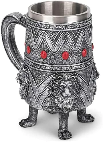 Wholesale π Cottage Garden Dragon Antique Silver 14 Ounce Stainless Steel Insert Goblet Chalice Mu βοΈ 10 Wholesale π Cottage Garden Dragon Antique Silver 14 Ounce Stainless Steel Insert Goblet Chalice Mu βοΈ - Image 8