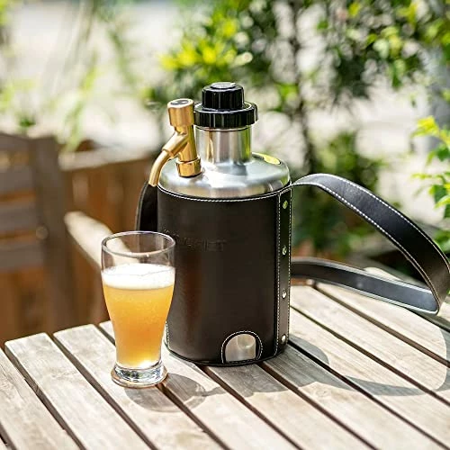 New π WAFIET Beer Growler Stainless Steel Beer Dispenser 84oz Beer Keg Pressurized Growler For Beer Soda Cider Cocktails, Gifts For Beer Lovers - CO2 Cartridges & Growler Carrier Included Silver π€© 7 New π WAFIET Beer Growler Stainless Steel Beer Dispenser 84oz Beer Keg Pressurized Growler For Beer Soda Cider Cocktails, Gifts For Beer Lovers - CO2 Cartridges & Growler Carrier Included Silver π€© - Image 5