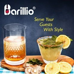 Top 10 🛒 Barillio 20 Oz Crystal Cocktail Mixing Glass Set | Seamless Mixing Pitcher For Stirred Cocktail With Weighted Bottom | Old Fashioned Kit For Bartenders 🎁 -Goblets & Chalices Sales Store 51NRr2DxPmL