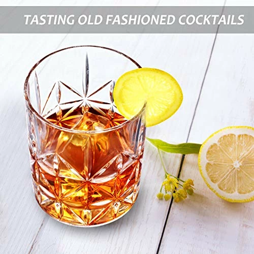 Cheap π Whiskey Glass Set Of 2, Veecom 10 Oz Crystal Whiskey Glasses Thick Bottom Bourbon Glasses Old Fashioned Rocks Glass Tumbler For Scotch, Cocktail, Liquor, Home Bar Whiskey Gifts For Men (Glass Set 2) π 6 Cheap π Whiskey Glass Set Of 2, Veecom 10 Oz Crystal Whiskey Glasses Thick Bottom Bourbon Glasses Old Fashioned Rocks Glass Tumbler For Scotch, Cocktail, Liquor, Home Bar Whiskey Gifts For Men (Glass Set 2) π - Image 4