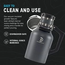 Top 10 π₯° DrinkTanks Craft Growler, Passivated Stainless Steel Growlers For Beer, Leakproof And Vacuum Insulated Beverage Tumbler, Easy-to-Use Soda, Wine, Or Coffee Tumbler With Handle, 32 Oz. Slate Powder π§₯ Coat βοΈ 15 Top 10 π₯° DrinkTanks Craft Growler, Passivated Stainless Steel Growlers For Beer, Leakproof And Vacuum Insulated Beverage Tumbler, Easy-to-Use Soda, Wine, Or Coffee Tumbler With Handle, 32 Oz. Slate Powder π§₯ Coat βοΈ -Goblets & Chalices Sales Store 51ZskTTri8L