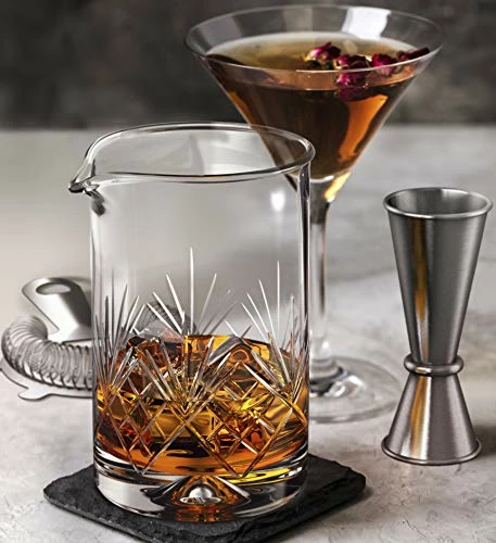 Flash Sale π MOFADO Crystal Cocktail Mixing Glass - 18oz 550ml - Thick Weighted Bottom - Premium Seamless Design - Professional Quality π₯ 4 Flash Sale π MOFADO Crystal Cocktail Mixing Glass - 18oz 550ml - Thick Weighted Bottom - Premium Seamless Design - Professional Quality π₯ - Image 2