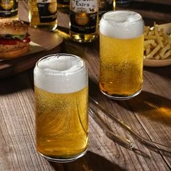 Discount π₯ NETANY Drinking Glasses With Glass Straw 4pcs Set - 16oz Can Shaped Glass Cups, Beer Glasses, Iced Coffee Glasses, Cute Tumbler Cup, Ideal For Whiskey, Soda, Tea, Water, Gift - 2 Cleaning Brushes π 9 Discount π₯ NETANY Drinking Glasses With Glass Straw 4pcs Set - 16oz Can Shaped Glass Cups, Beer Glasses, Iced Coffee Glasses, Cute Tumbler Cup, Ideal For Whiskey, Soda, Tea, Water, Gift - 2 Cleaning Brushes π -Goblets & Chalices Sales Store 51hou8h70rL