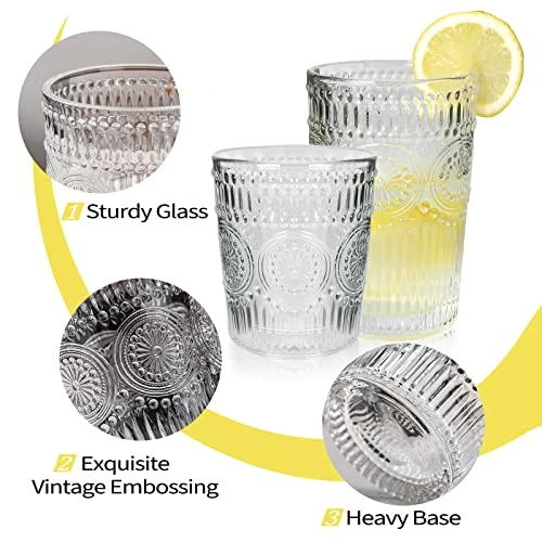 Wholesale π₯° Hcvinrk Crystal Tumbler, Glasses Drinking Cups Set, Old Fashion Glasses Set Sunflower 3 βοΈ 6 Wholesale π₯° Hcvinrk Crystal Tumbler, Glasses Drinking Cups Set, Old Fashion Glasses Set Sunflower 3 βοΈ - Image 4