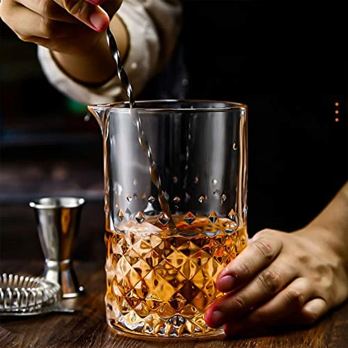 Best deal π SOUJOY 2 Pack Cocktail Mixing Glass, 25oz Crystal Martini Stirring Glass, Bar Mixing Pitcher With Weighted Bottom For Bartenders π 7 Best deal π SOUJOY 2 Pack Cocktail Mixing Glass, 25oz Crystal Martini Stirring Glass, Bar Mixing Pitcher With Weighted Bottom For Bartenders π - Image 5
