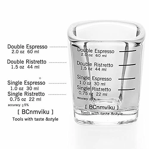 Wholesale π BCnmviku Espresso Shot Glasses Measuring Cup Liquid Heavy Glass For Baristas 2oz For Single Shot Of Ristrettos (2 Pack) 2 Pack-red π 3 Wholesale π BCnmviku Espresso Shot Glasses Measuring Cup Liquid Heavy Glass For Baristas 2oz For Single Shot Of Ristrettos (2 Pack) 2 Pack-red π