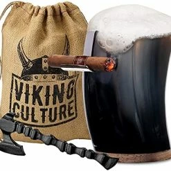 Best Pirce β Viking Culture Horn Mead Cup - Nordic Inspired Drinking Vessel | Handmade Goblet For Wine Beer Ale - Safe And Unique Drink Tumbler Gift With Axe Bottle Opener And Burlap Bag With Cigar Hold 𧨠15 Best Pirce β Viking Culture Horn Mead Cup - Nordic Inspired Drinking Vessel | Handmade Goblet For Wine Beer Ale - Safe And Unique Drink Tumbler Gift With Axe Bottle Opener And Burlap Bag With Cigar Hold 𧨠-Goblets & Chalices Sales Store 51r5QypcsFL. AC