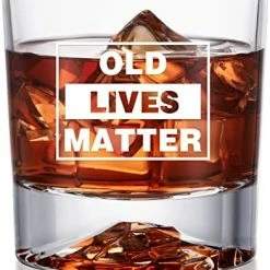 Deals 🎁 PONPUR Gifts For Men Dad, Funny Gag Whiskey Glass, Gift Ideas For 🎄 Christmas 🥳 Birthday Retirement Anniversary, Unique Grandpa Seniors Old Man Husband Drinking Bourbon Scotch Present (Daddy Sippy Cup) 🧨 -Goblets & Chalices Sales Store 51raq0hE0tL. AC