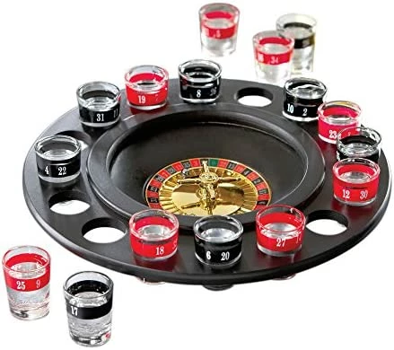 Cheapest β Game Night Shot Glass Roulette - Drinking Game Set (2 Balls And 16 Glasses) Black New π€© 8 Cheapest β Game Night Shot Glass Roulette - Drinking Game Set (2 Balls And 16 Glasses) Black New π€© - Image 6