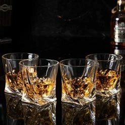 Brand new π― KANARS Whiskey Glasses Set Of 4, 10 Oz Twisted Old Fashioned Lowball Bar Tumblers In Gift Box, Crystal Rocks Glass For Bourbon Scotch Cocktail Whisky Vodka, Rock Barware For Men Dad Gift π 17 Brand new π― KANARS Whiskey Glasses Set Of 4, 10 Oz Twisted Old Fashioned Lowball Bar Tumblers In Gift Box, Crystal Rocks Glass For Bourbon Scotch Cocktail Whisky Vodka, Rock Barware For Men Dad Gift π -Goblets & Chalices Sales Store 51xAr851JVL