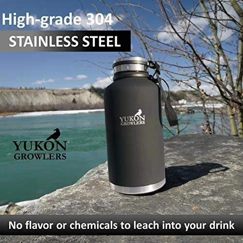 Flash Sale π Yukon Growlers Insulated Beer Growler β Keeps Beer Cold And Carbonated For 24+ Hours β Keeps Drinks Hot For 12 Hours β Stainless Steel Water Bottle With Carrying Case And Improved Lid β 64 Oz β€οΈ 8 Flash Sale π Yukon Growlers Insulated Beer Growler β Keeps Beer Cold And Carbonated For 24+ Hours β Keeps Drinks Hot For 12 Hours β Stainless Steel Water Bottle With Carrying Case And Improved Lid β 64 Oz β€οΈ - Image 6